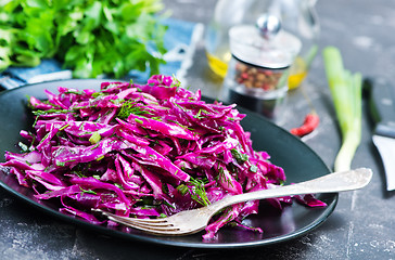 Image showing cabbage salad