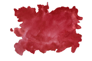 Image showing Hand painted watercolor background