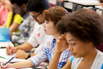 Image showing group of international students on lecture