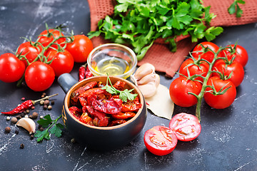 Image showing dry tomato