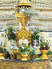 Image showing Botahtaung Pagoda in Yangon, Myanmar