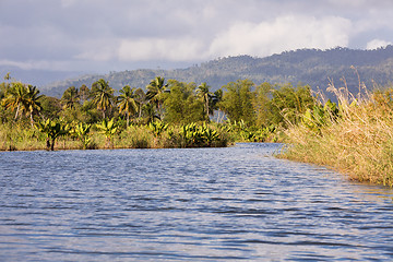 Image showing Madagascar traditional river landscape