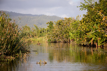 Image showing Madagascar traditional river landscape