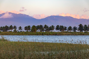 Image showing Madagascar traditional river landscape