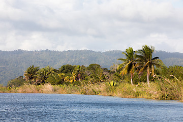 Image showing Madagascar traditional river landscape