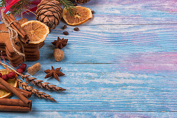 Image showing Gingerbreads for new years and christmas