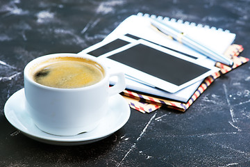 Image showing coffee background
