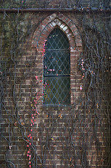 Image showing old church window