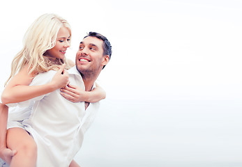 Image showing couple at seaside