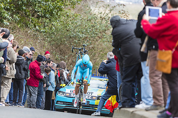 Image showing The Cyclist Luis Leon Sanchez Gil - Paris-Nice 2016