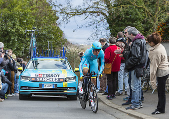 Image showing The Cyclist Luis Leon Sanchez Gil - Paris-Nice 2016