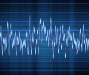 Image showing audio or sound wave