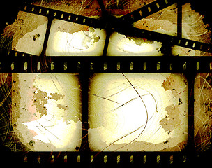 Image showing abstract filmstrip