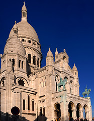 Image showing Basilique du Sacre Coeur, Paris, France