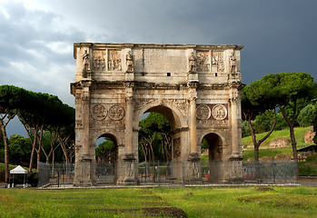 Image showing Arch of Constantine