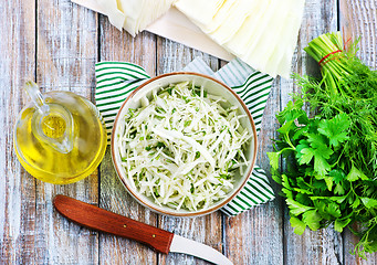 Image showing cabbage salad