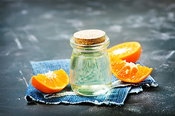 Image showing orange oil