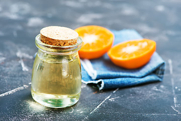 Image showing orange oil