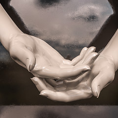 Image showing Abstract Hand Holding