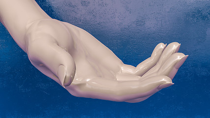 Image showing Abstract Hand Holding