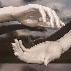 Image showing Abstract Hand Holding