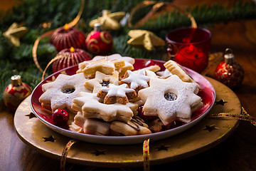 Image showing Christmas cookies and gingerbread