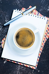 Image showing coffee background