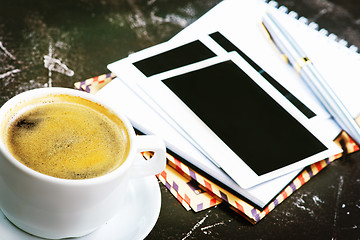 Image showing coffee background