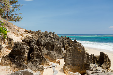 Image showing paradise rock beach in Madagascar, Antsiranana, Diego Suarez