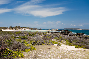 Image showing paradise rock beach in Madagascar, Antsiranana, Diego Suarez