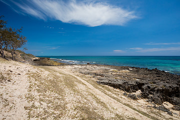 Image showing paradise rock beach in Madagascar, Antsiranana, Diego Suarez