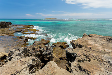 Image showing paradise rock beach in Madagascar, Antsiranana, Diego Suarez