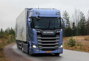 Image showing Next Generation Scania S450 Semi on the Road