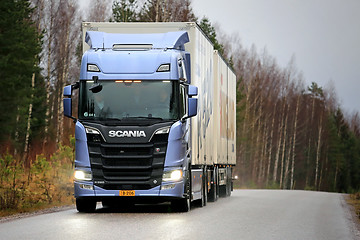 Image showing New Next Generation Scania R520 on the Road