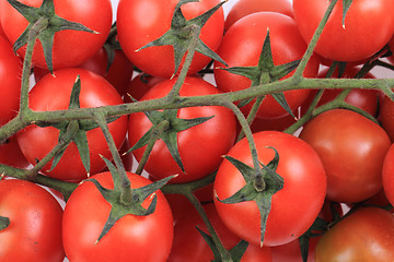 Image showing cherry tomatoes background