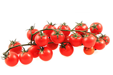 Image showing cherry tomatoes isolated