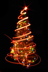 Image showing color christmas tree