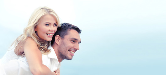 Image showing couple at seaside