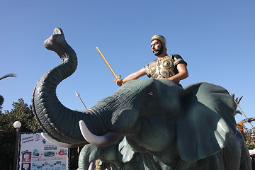 Image showing Hannibal riding on an elephant