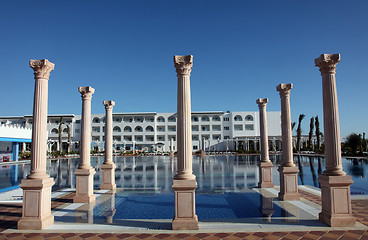 Image showing Hotel swimming pool in Hammamet, Tunisia