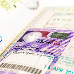 Image showing Indonesia Visa