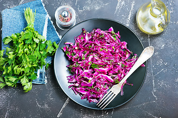 Image showing cabbage salad