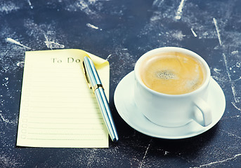 Image showing coffee background