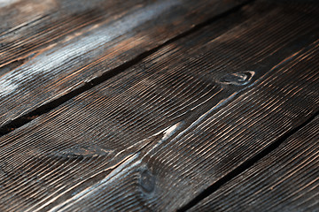 Image showing Hardwood planks