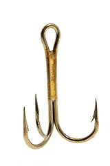 Image showing fishing hook, close-up