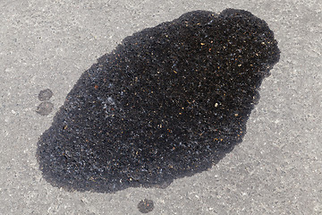 Image showing oil on the road