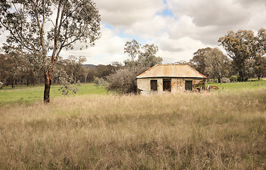 Image showing Australian homestead from yesteryear