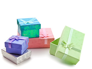 Image showing Gift boxes