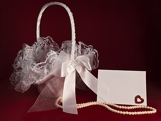 Image showing bridal basket