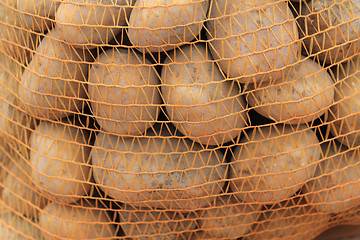 Image showing raw potatoes texture